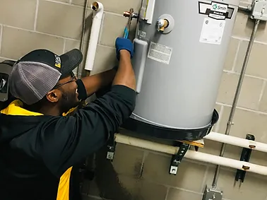 Water heater install Abraham