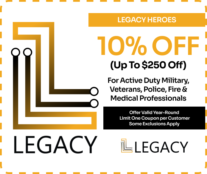 LEGACY Heroes 21 Promotions